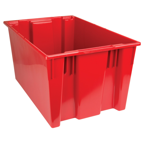 Contenants Stack & Nest, 15" x 29,5" x 19,5", Rouge GTA Hardware Inc