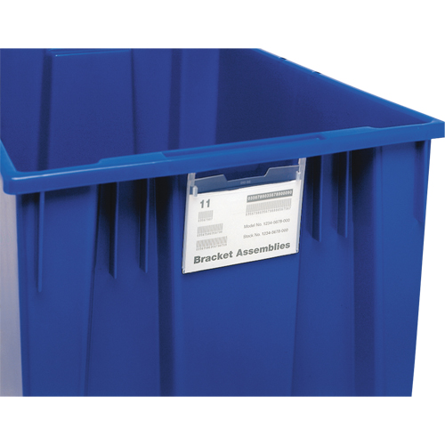 Support d'&eacute;tiquette pour contenant Stack & Nest GTA Hardware Inc