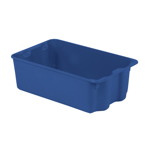 Contenants Stack-N-Nest Polylewton, 7,9" x 24" x 14,1", Bleu GTA Hardware Inc