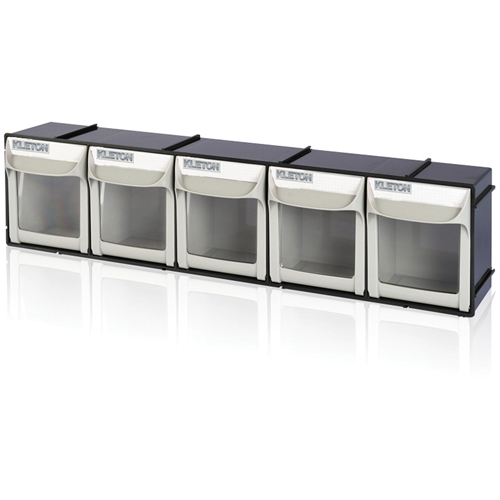 Heavy-Duty Tilt Bin, 23-1/2" W x 4" D x 5-7/8" H, 5 Drawers GTA Hardware Inc