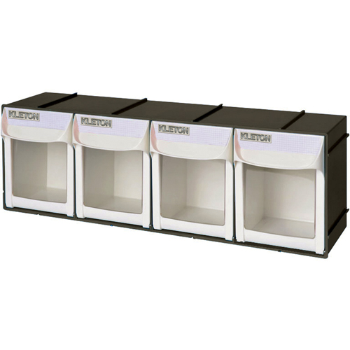 Heavy-Duty Tilt Bin, 23-1/2" W x 5-1/2" D x 7-7/8" H, 4 Drawers GTA Hardware Inc