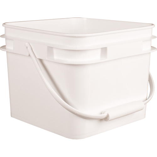 Seau carr&eacute;, Plastique, 2,1 gal. GTA Hardware Inc