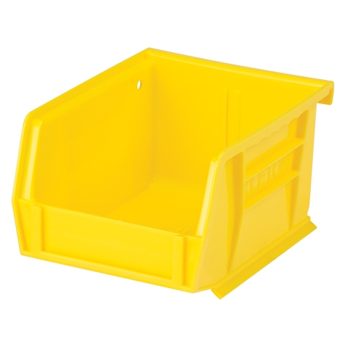 Stack & Hang Bin, 4-1/8" W x 3" H x 5-3/8" D, Yellow GTA Hardware Inc