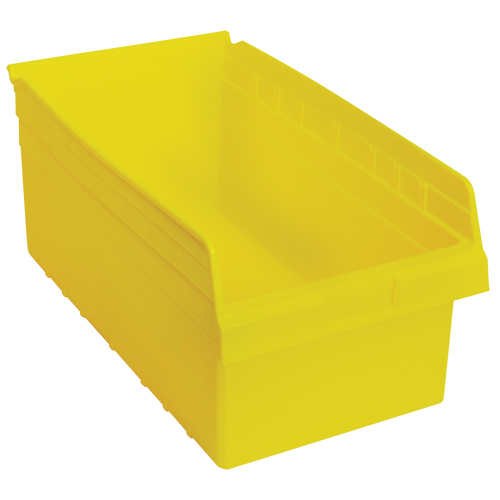 Bacs pour &eacute;tag&egrave;re Store-Max, 11-1/8" la x 8" H x 17-7/8" p, Jaune, Capacit&eacute; 56 lb GTA Hardware Inc