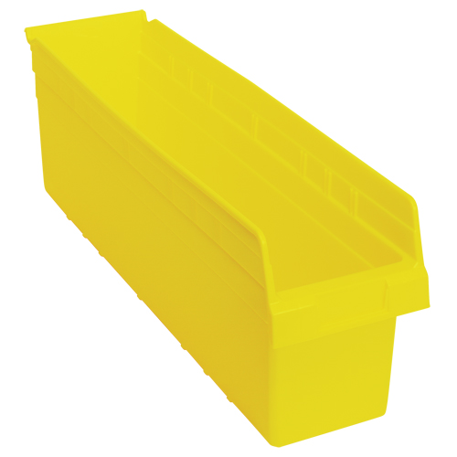 Bacs pour &eacute;tag&egrave;re Store-Max, 6-5/8" la x 8" H x 23-5/8" p, Jaune, Capacit&eacute; 68 lb GTA Hardware Inc