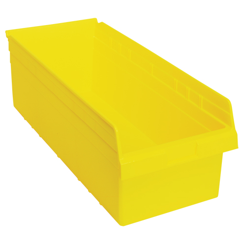 Bacs pour &eacute;tag&egrave;re Store-Max, 11-1/8" la x 8" H x 23-5/8" p, Jaune, Capacit&eacute; 68 lb GTA Hardware Inc