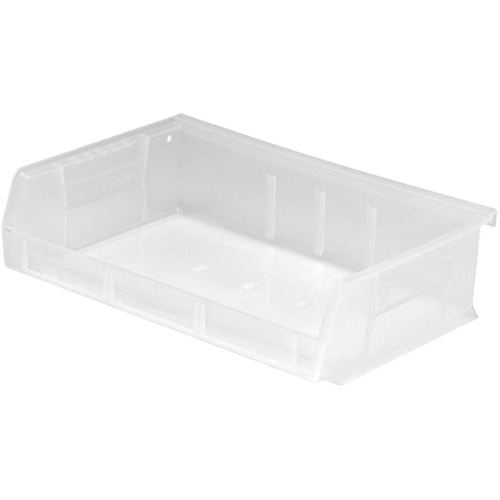 Bacs ultra empilable & suspendable, 7-3/8" la, 3" h x 11" p, Transparent GTA Hardware Inc