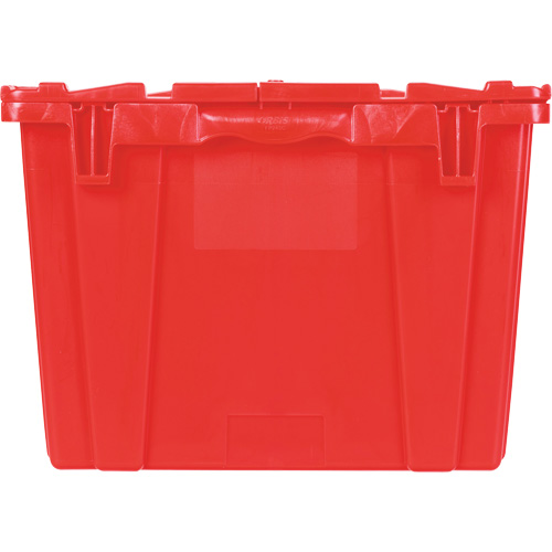 FP243C FliPak Nestable Tote, 26.9" x 16.9" x 12.1", Red GTA Hardware Inc