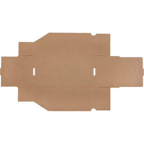 Boîtes profondes en carton ondul&eacute;, 5-3/4" la x 11-1/4" p x 4-1/2" h, Beige GTA Hardware Inc