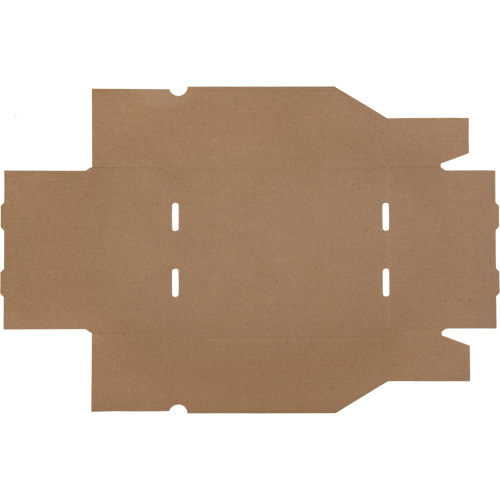 Boîtes profondes en carton ondul&eacute;, 8-3/4" la x 11-1/4" p x 4-1/2" h, Beige GTA Hardware Inc