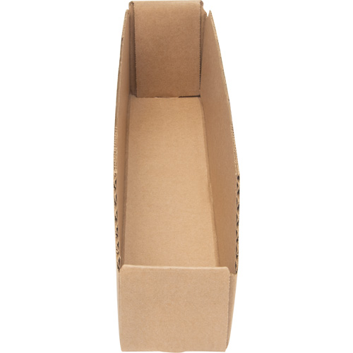 Boîtes profondes en carton ondul&eacute;, 1-7/8" la x 17-1/8" p x 4-1/2" h, Beige GTA Hardware Inc