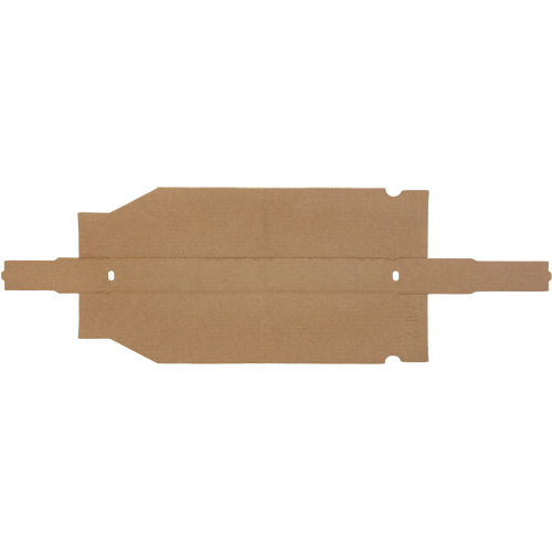 Boîtes profondes en carton ondul&eacute;, 2-7/8" la x 17-1/4" p x 4-1/2" h, Beige GTA Hardware Inc