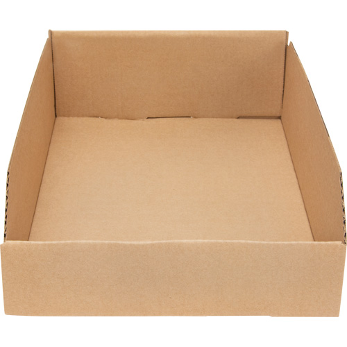 Deep Corrugated Parts Bins, 11-3/4" W x 17-1/4" D x 4-1/2" H, Beige GTA Hardware Inc