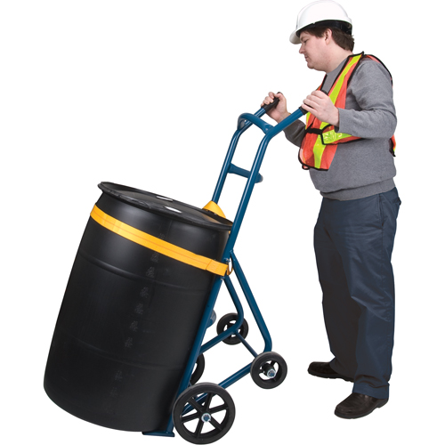 Drum Hand Truck , Steel Construction, 25 - 55 US Gal. (20 - 45 Imperial Gal.) GTA Hardware Inc