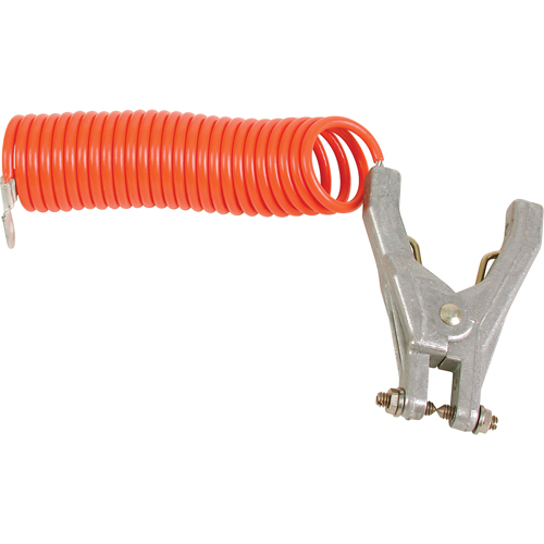 Pinces de mise &agrave; terre a/c&acirc;ble torsad&eacute;, Longueur 120" GTA Hardware Inc