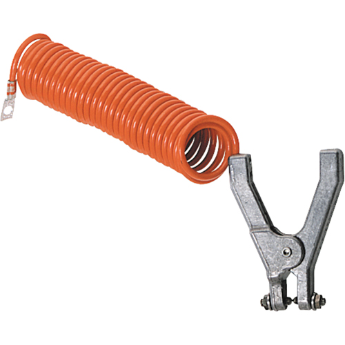Pinces de mise &agrave; terre a/c&acirc;ble torsad&eacute;, Longueur 240" GTA Hardware Inc