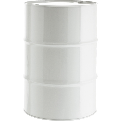 Barils en acier, 55 gal. US (45,8 gal. imp.), Doubl&eacute;, Blanc, Dessus ferm&eacute;, 1A1/Y1.8/300, Calibre 16 GTA Hardware Inc