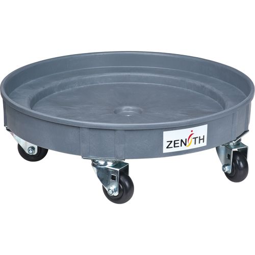 Socle roulant pour baril de confinement des fuites, 24,25" dia. X 7,625" h, Cap. de d&eacute;versement 1,5 gal. US GTA Hardware Inc