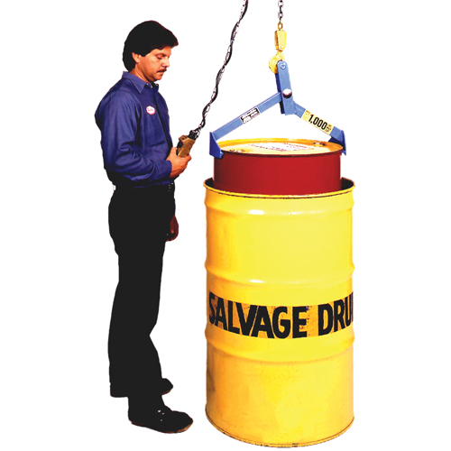 Drum & Overpack Lifter, 55 -85 US gal. (45 -70 Imperial Gal.), 1000 lbs./454 kg Cap. GTA Hardware Inc