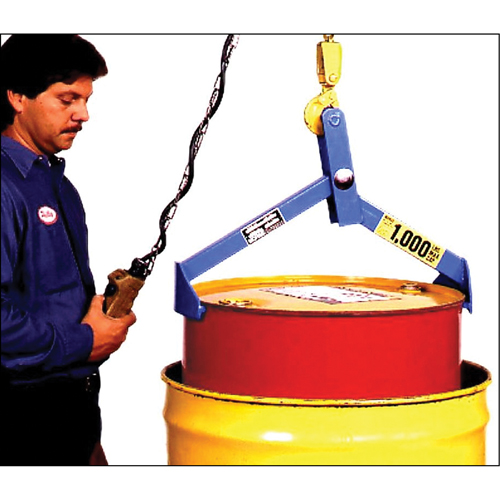 Drum & Overpack Lifter, 55 -85 US gal. (45 -70 Imperial Gal.), 1000 lbs./454 kg Cap. GTA Hardware Inc