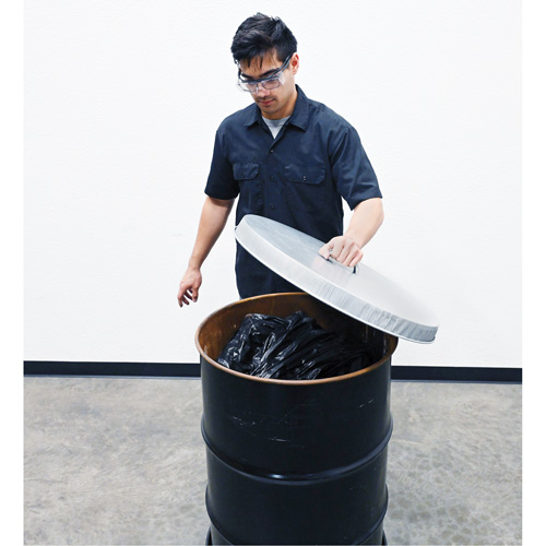 Galvanized Steel Open Head Drum Cover GTA Hardware Inc