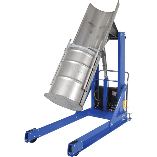 Tombereau hydraulique portatif pour baril, Pour 30 - 55 gal. US (25 - 45,8 gal. imp.) GTA Hardware Inc