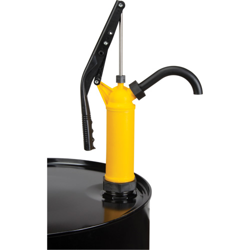 Pompe &agrave; baril de type levier, Polypropyl&egrave;ne, 14 oz/course, Pour barils de 5-55 gal. GTA Hardware Inc
