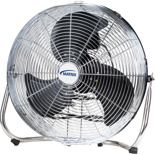Ventilateur sur pied haute vitesse, Commercial, 3 vitesses, Diam&egrave;tre de 18" GTA Hardware Inc