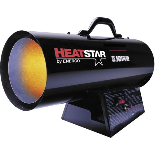 Contractor Series Forced Air Heater, Fan, Propane, 35000 BTU/H GTA Hardware Inc