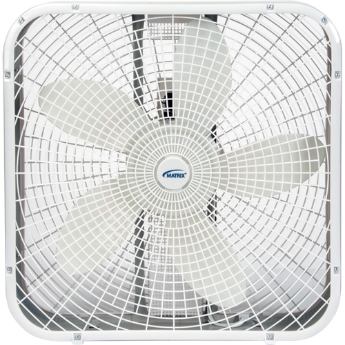 Box Fan, Commercial, 3 Speed, 20" Diameter GTA Hardware Inc