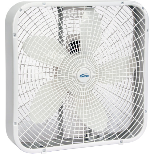 Box Fan, Commercial, 3 Speed, 20" Diameter GTA Hardware Inc