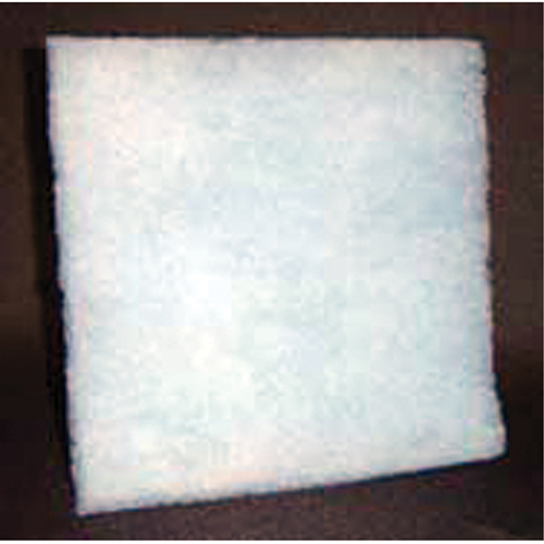 Synthetic Media Filters, Pad, MERV 5, 20" W x 2" D x 18" H GTA Hardware Inc