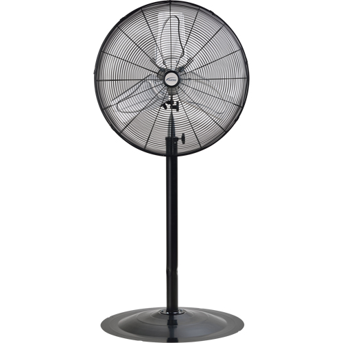 Non-Oscillating Pedestal Fan, Heavy-Duty, 2 Speed, 24" Diameter GTA Hardware Inc