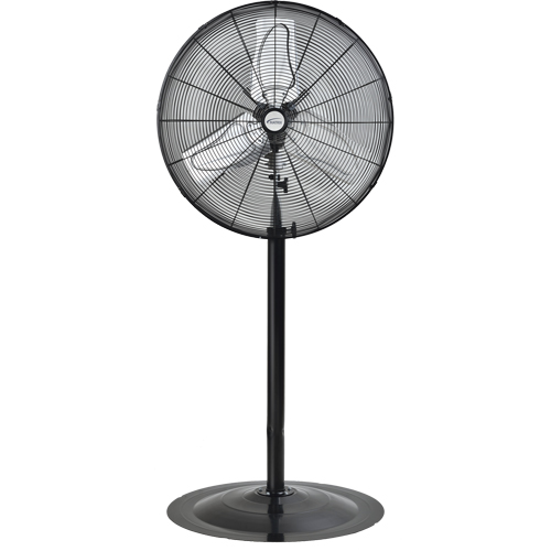 Oscillating Pedestal Fan, Heavy-Duty, 2 Speed, 24" Diameter GTA Hardware Inc