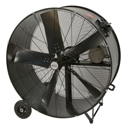 Ventilateur tambour robuste et fixe &agrave; courroie, Industriel, 2 vitesses, Diam&egrave;tre de 42" GTA Hardware Inc