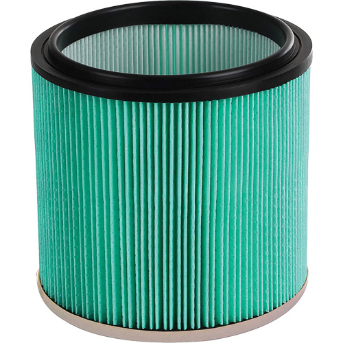 Filtre pour aspirateurs de mat&eacute;riaux humides et secs, Cartouche/Hepa, Pour 16 gal. US GTA Hardware Inc