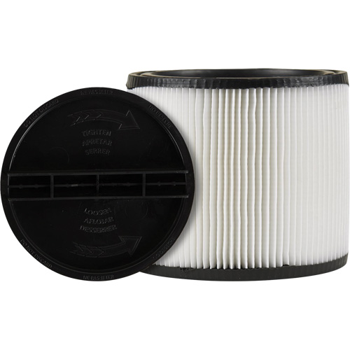 Filtre d'aspirateur, Filtre pour aspirateur, Cartouche, Pour 5 gal. US GTA Hardware Inc