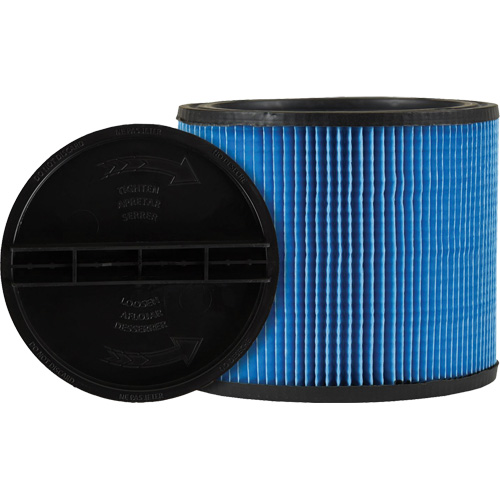 Ultra-Web&reg; Vacuum Filter, Cartridge, Fits 5 US gal. GTA Hardware Inc