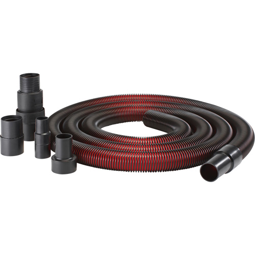 1-1/2" x 12' Premium Grade Crush-Resistant Hose with Adapter GTA Hardware Inc