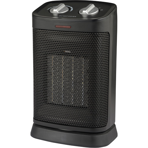 Oscillating Heater, Ceramic, Electric, 5200 BTU/H GTA Hardware Inc