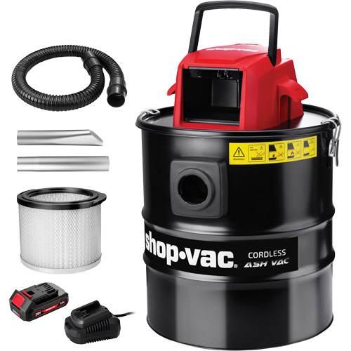 Aspirateur sans fil pour cendres, 20 V, Capacit&eacute; 5 gal. GTA Hardware Inc