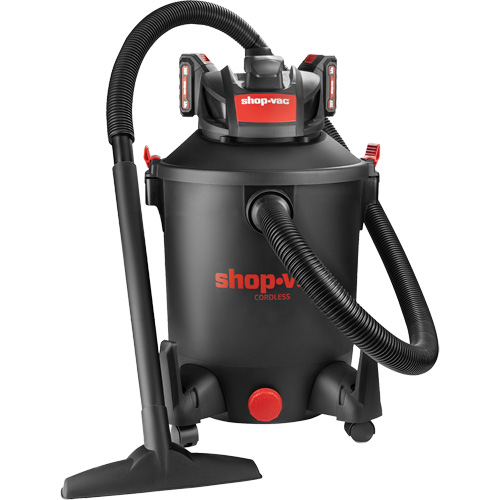 Rechargeable Cordless Wet/Dry Vacuum, 20 V, 10 gal. Capacity GTA Hardware Inc