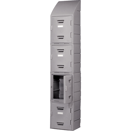 Casier, 15" x 15" x 18", Gris, Assembl&eacute; GTA Hardware Inc