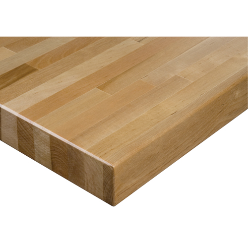 Dessus d'&eacute;tabli en bois dur stratifi&eacute;, 84" la x 36" p, Bordure Carr&eacute;e, &eacute;paisseur 1-3/4" GTA Hardware Inc