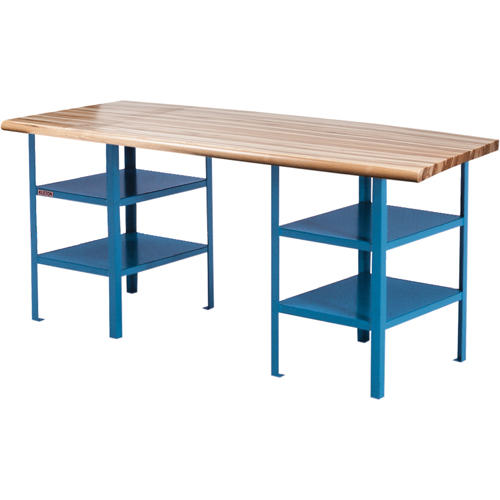 &eacute;tabli sur pi&eacute;destal extra robuste, Cap 2500 lb, 120" la x 30" p, 34" h GTA Hardware Inc