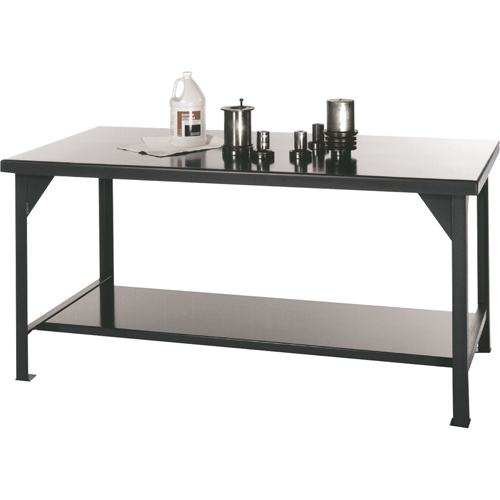 Tables d'atelier, Acier Surface, 48" la x 30" p x 34" h GTA Hardware Inc
