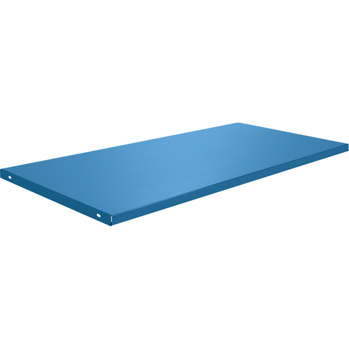 &eacute;tabli avec armoire - Tablettes, 58 3/4" x Capacit&eacute; de 300 lb, Acier, Bleu GTA Hardware Inc