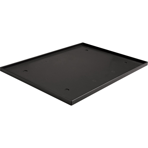 Locker Base Insert, Fits Locker Size 12" x 18", Black, Plastic GTA Hardware Inc