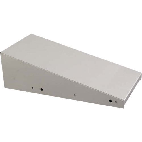 Casiers &eacute;conomiques &agrave; dessus inclin&eacute; Clean Line, Bloc de 1, 18" p x 12" la x 6" ha, Gris, Acier GTA Hardware Inc