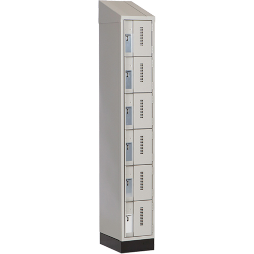 Casiers robustes Concorde, 6 niveaux, 12" x 18" x 82", Acier, Gris, Soud&eacute; (assembl&eacute;) GTA Hardware Inc